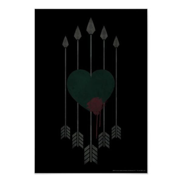 Arrow | Arrows Shot Through Heart Poster
