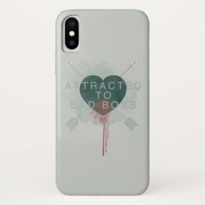 Arrow | "Attracted To Bad Boys" Pierced Heart Case-Mate iPhone Case