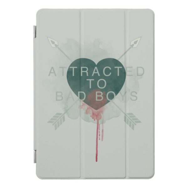Arrow | "Attracted To Bad Boys" Pierced Heart iPad Pro Cover