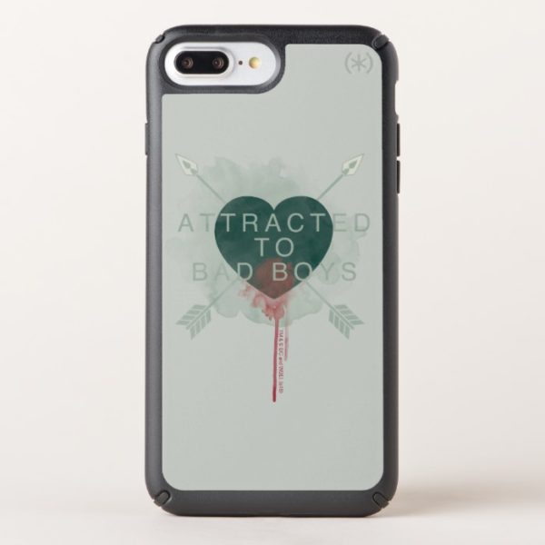 Arrow | "Attracted To Bad Boys" Pierced Heart Speck iPhone Case