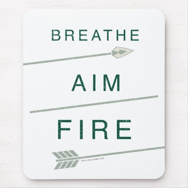 Arrow | Breathe Aim Fire Mouse Pad