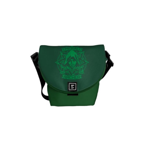 Arrow | Emerald Archer Graphic Courier Bag