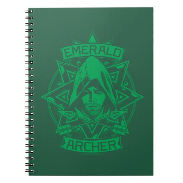 Arrow | Emerald Archer Graphic Notebook