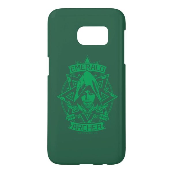 Arrow | Emerald Archer Graphic Samsung Galaxy S7 Case