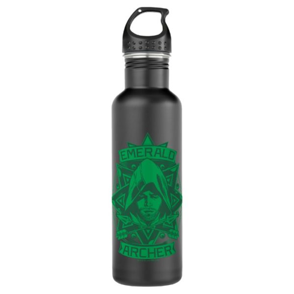 Arrow | Emerald Archer Graphic Stainless Steel Water Bottle