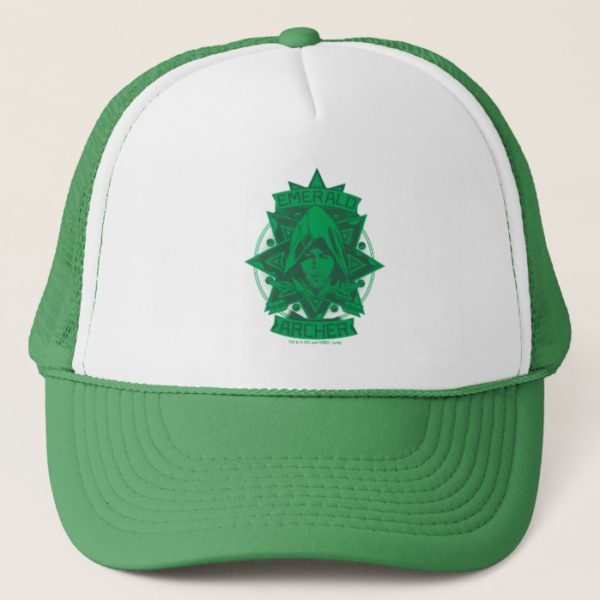 Arrow | Emerald Archer Graphic Trucker Hat