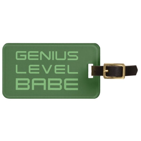 Arrow | Genius Level Babe Bag Tag