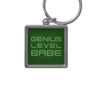 Arrow | Genius Level Babe Keychain