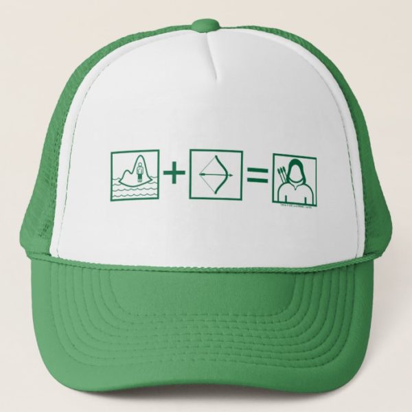 Arrow | Green Arrow Equation Trucker Hat