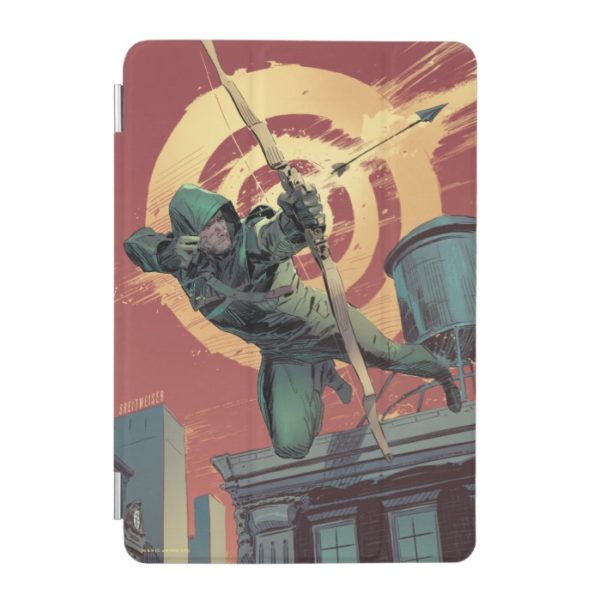 Arrow | Green Arrow Fires From Rooftop iPad Mini Cover