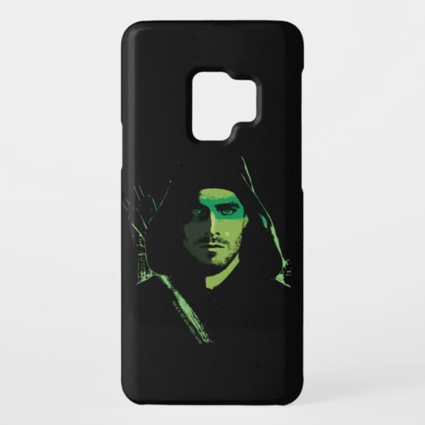 Arrow | Green Arrow Green Stylized Cutout Case-Mate Samsung Galaxy S9 Case