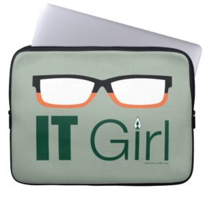 Arrow | IT Girl Glasses Graphic Computer Sleeve