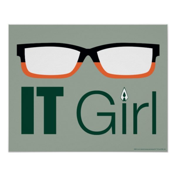 Arrow | IT Girl Glasses Graphic Poster