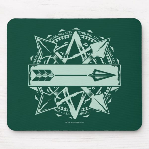 Arrow | Starling City Arrow Badge Mouse Pad