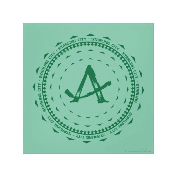 Arrow | Starling City Arrow Logo Canvas Print
