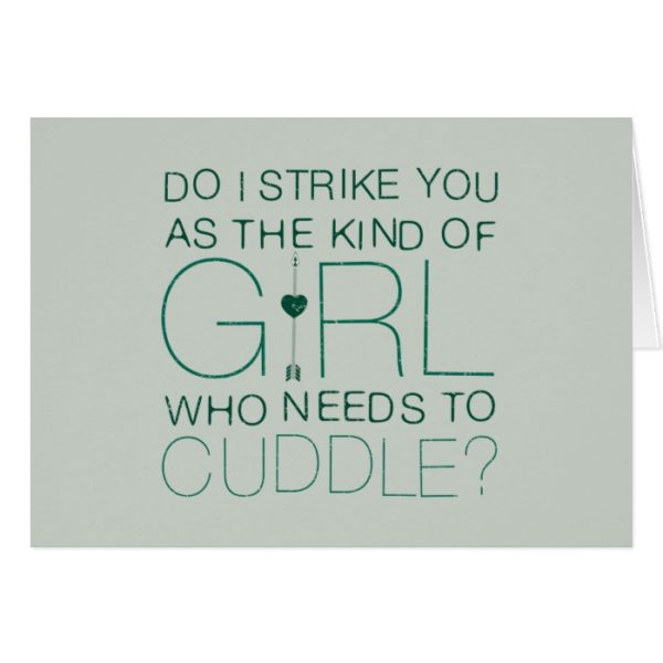 Arrow | The Kind Of Girl Who Needs To Cuddle?