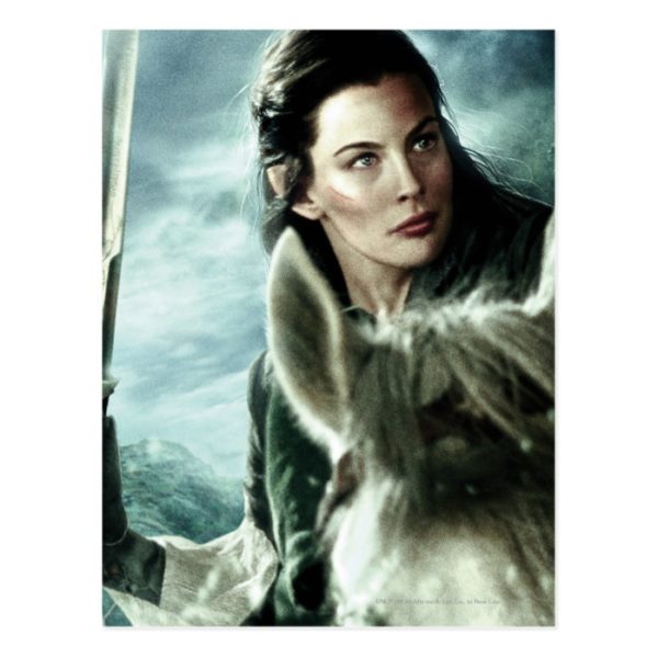 ARWEN™ in Snow and Sword Postcard