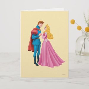 Aurora and Prince Phillip Holding Hands Card