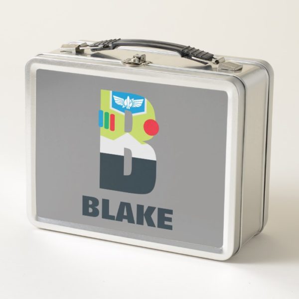 B is for Buzz | Add Your Name Metal Lunch Box