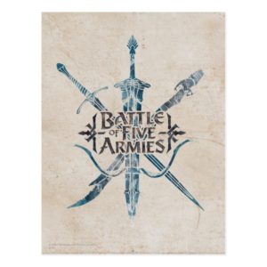 BATTLE OF FIVE ARMIES™ Logo Postcard