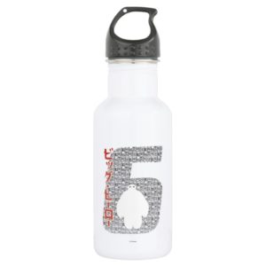 Baymax 6 Pattern Stainless Steel Water Bottle