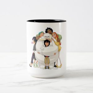 Baymax and his Friends Two-Tone Coffee Mug