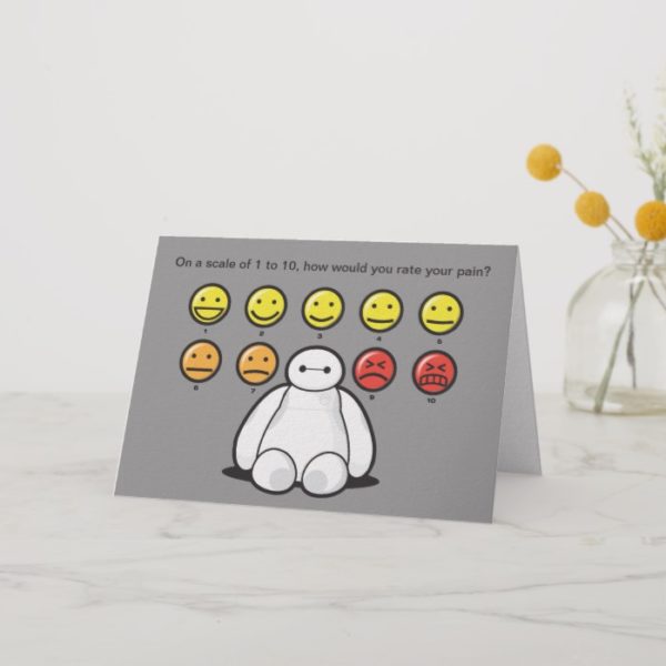 Baymax Emojicons | Get Well Card