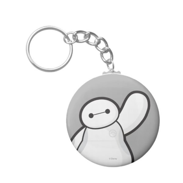 Baymax Waving Keychain