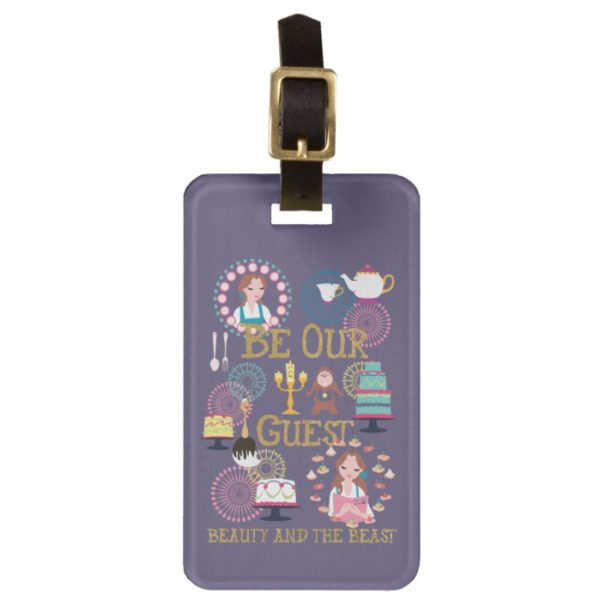 Beauty And The Beast | Be Our Guest Luggage Tag