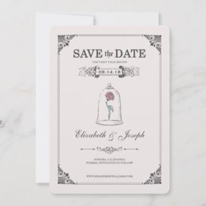 Beauty and the Beast | Fairy Tale - Save the Date