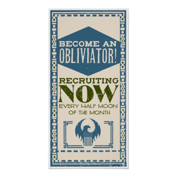 Become An Obliviator Poster