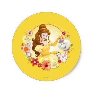 Belle - Compassionate Classic Round Sticker