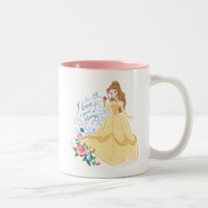 Belle | I Love A Good Story Two-Tone Coffee Mug