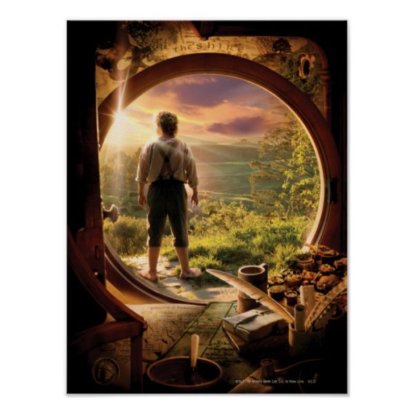 BILBO BAGGINS™ Back in Shire Collage Poster