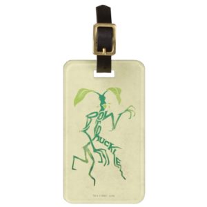 BOWTRUCKLE™ PICKETT™ Typography Graphic Bag Tag