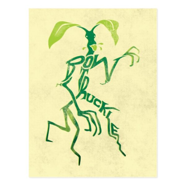 BOWTRUCKLE™ PICKETT™ Typography Graphic Postcard