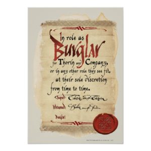 Burglar Contract Poster