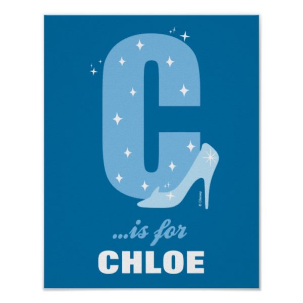 C is for Cinderella | Add Your Name 2 Poster