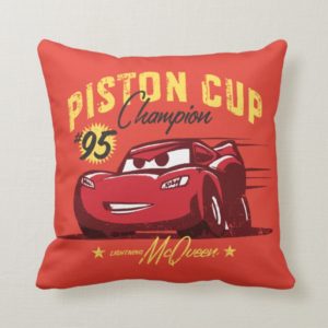 Cars 3 | Lightning McQueen - #95 Piston Cup Champ Throw Pillow