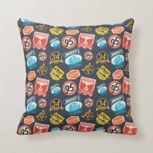 Cars 3 | Piston Cup Champion Pattern Throw Pillow