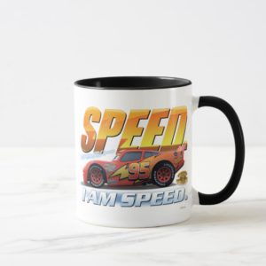Cars' Lightning McQueen "I Am Speed" Disney Mug