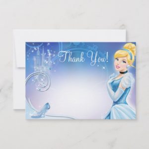 Cinderella 3 Thank You Cards