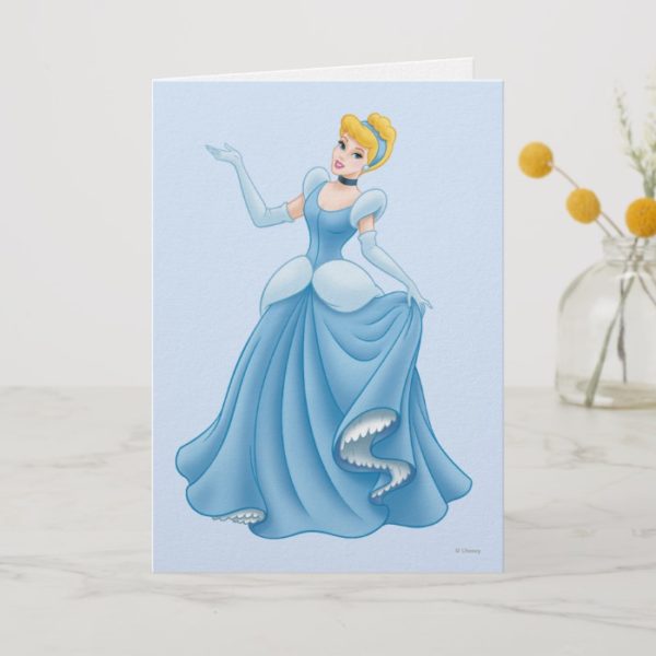 Cinderella Dancing Card