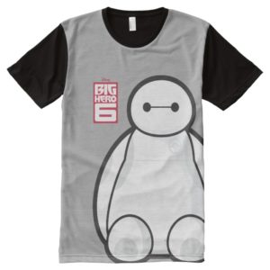 Classic Baymax Sitting Graphic 2 All-Over-Print T-Shirt