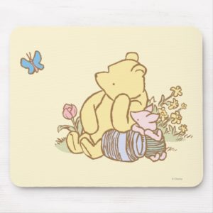 Classic Winnie the Pooh and Piglet 1 Mouse Pad