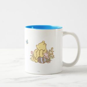 Classic Winnie the Pooh and Piglet 1 Two-Tone Coffee Mug