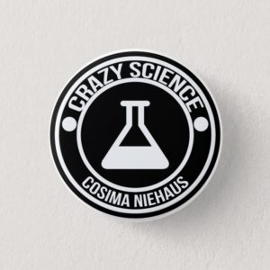 Crazy Science pin