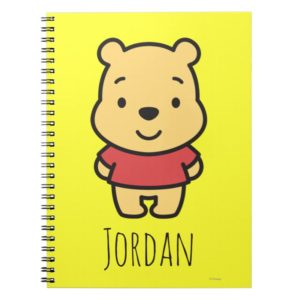 Cuties Winnie the Pooh - Personalized Notebook