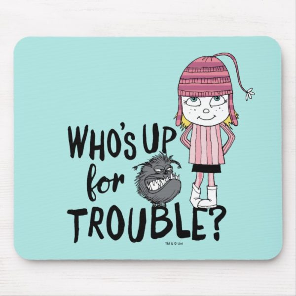 Despicable Me | Edith - Who's Up for Trouble Mouse Pad