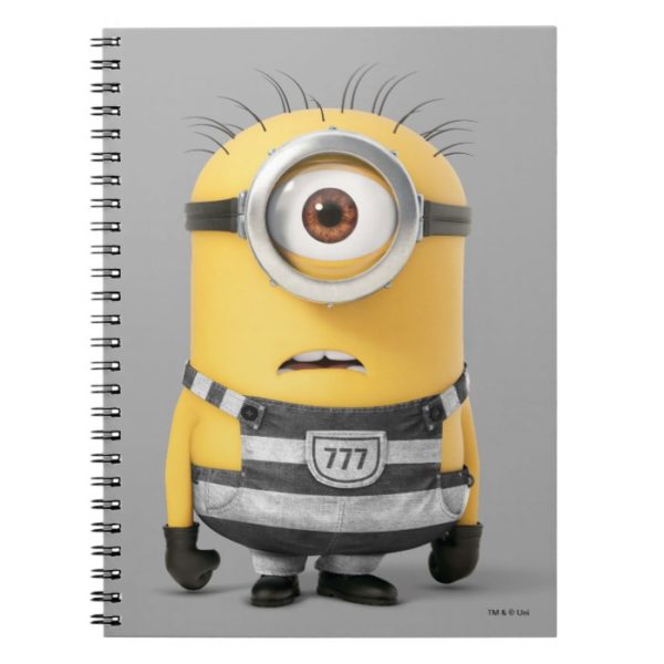 Despicable Me | Minion Carl in Jail Notebook